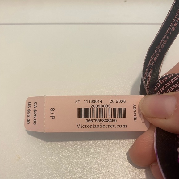 Victorias Secret NWT Rhinestone thong set - Picture 2 of 3